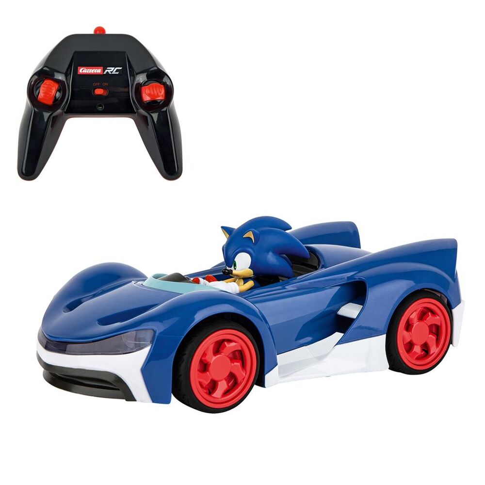 Coche radio control Team Sonic Racing Sonic the Hedgehog Frikytopia