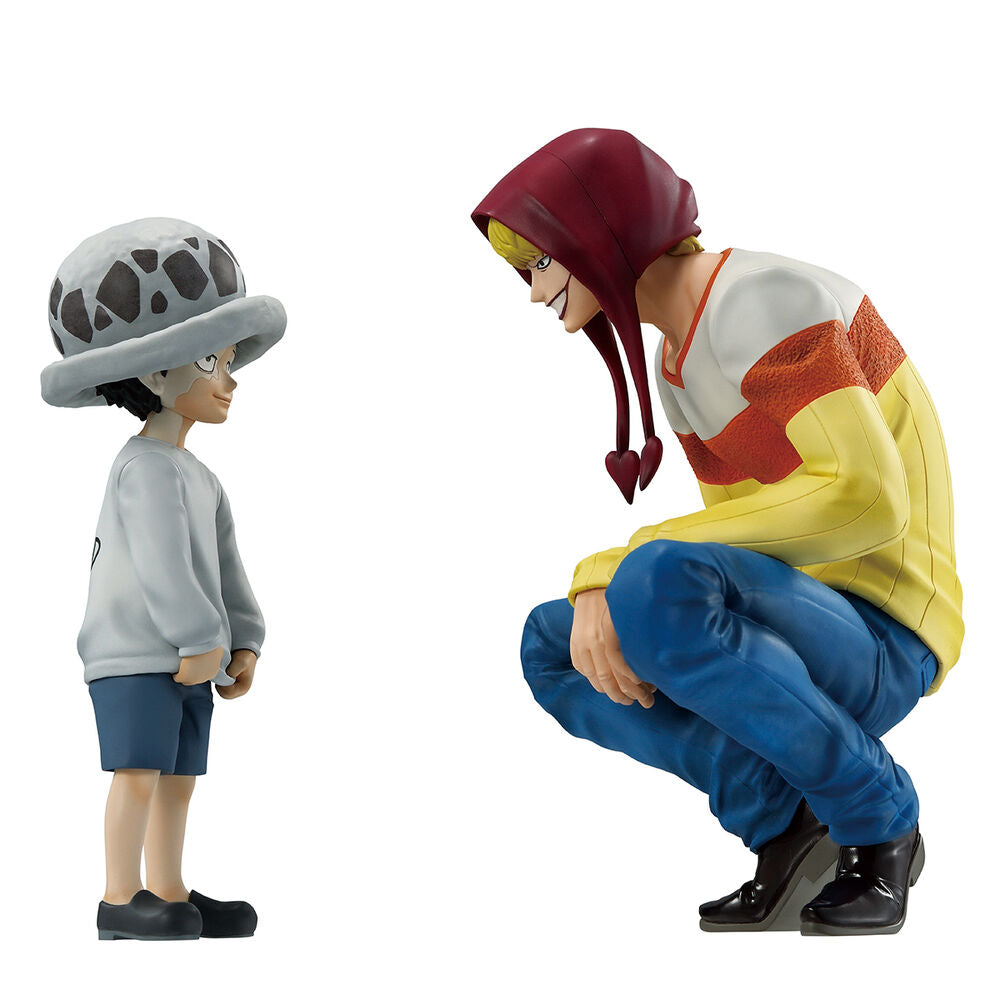 Figuras Ichibansho Trafalgar Law & Corazon The Unbreakable Law One Piece 11 cm Frikytopia
