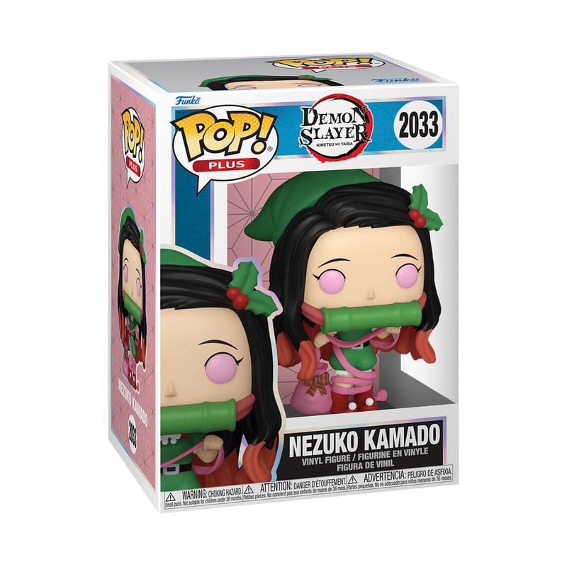 Funko pop demon slayer nezuko kamado (holiday) Frikytopia