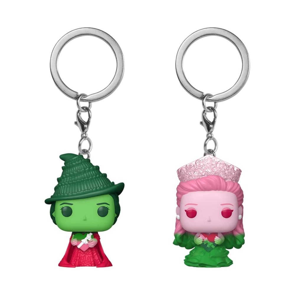 Funko pop keychain llavero cine wicked elphaba thropp & glinda upland Frikytopia