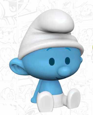 Figura hucha plastoy series tv animadas los pitufos pitufo pvc Frikytopia
