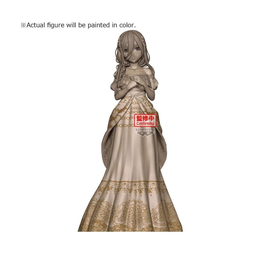 Figura Banpresto The Quintessential Quintuplets Miku Nakano Animation Original Art Exhibition Ver. 23 cm
