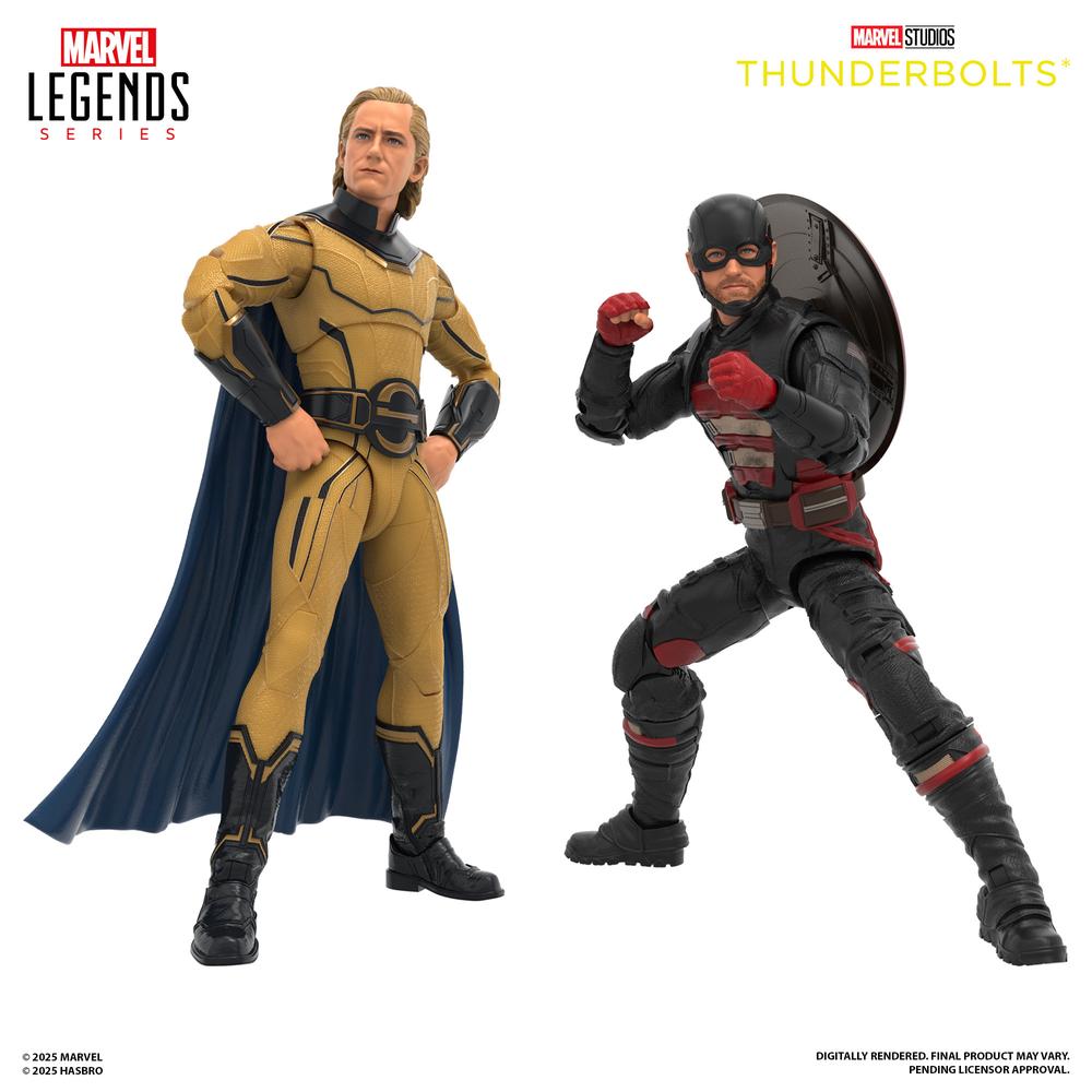 Figura Hasbro Marvel Studios Thunderbolts Marvel Legends Series John F Walker & Sentry 15 cm Frikytopia