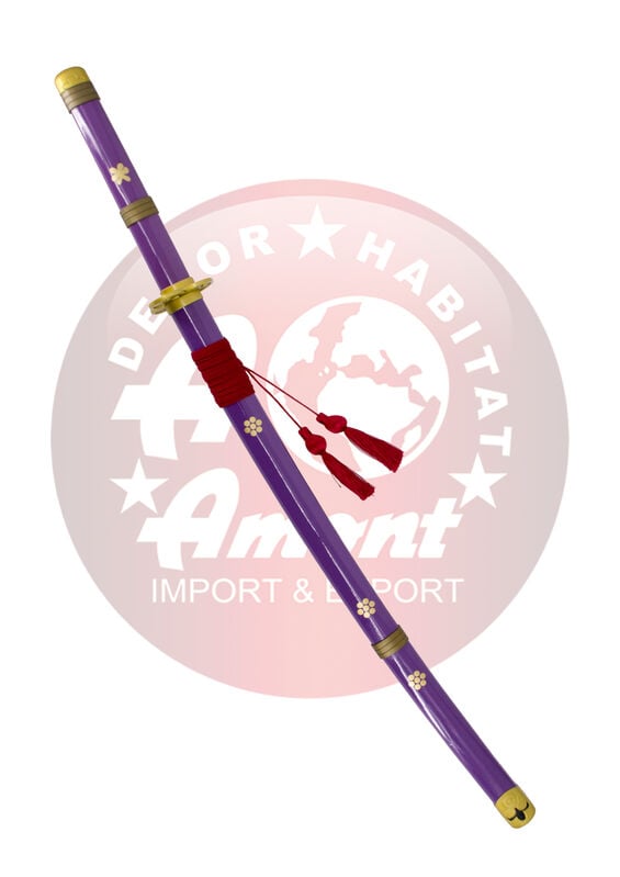 Katana de Acero Decorativa Amont One Piece Enma de Roronoa Zoro 103 cm