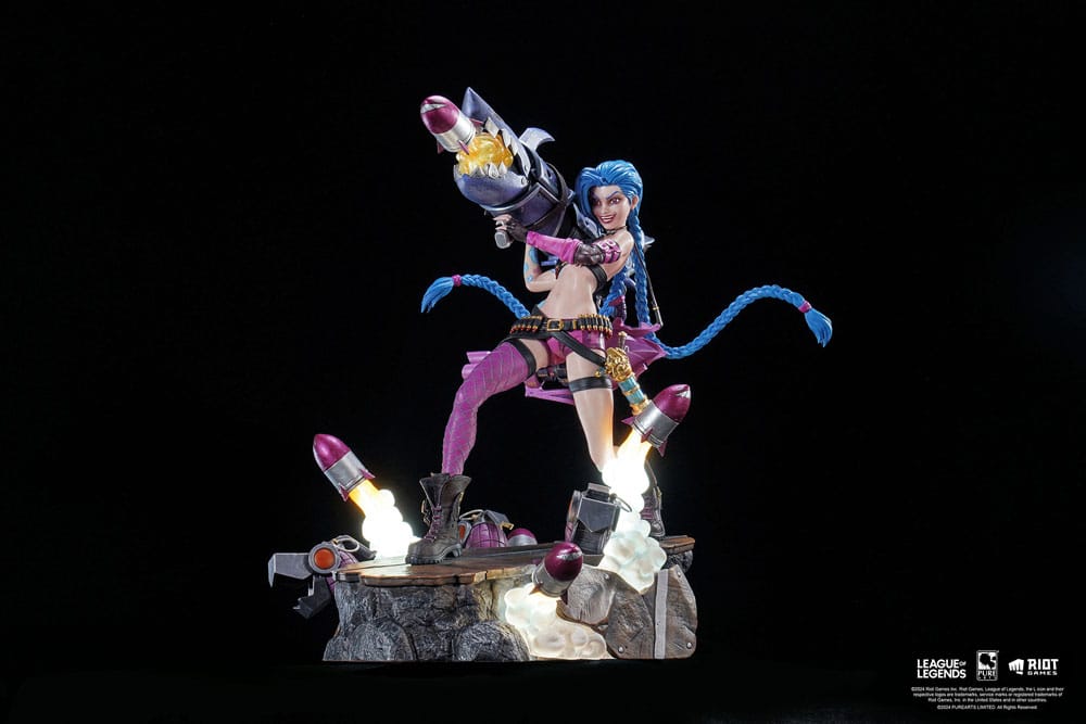 Estatua 1 - 6 League Of Legends Jinx 32 cm Frikytopia