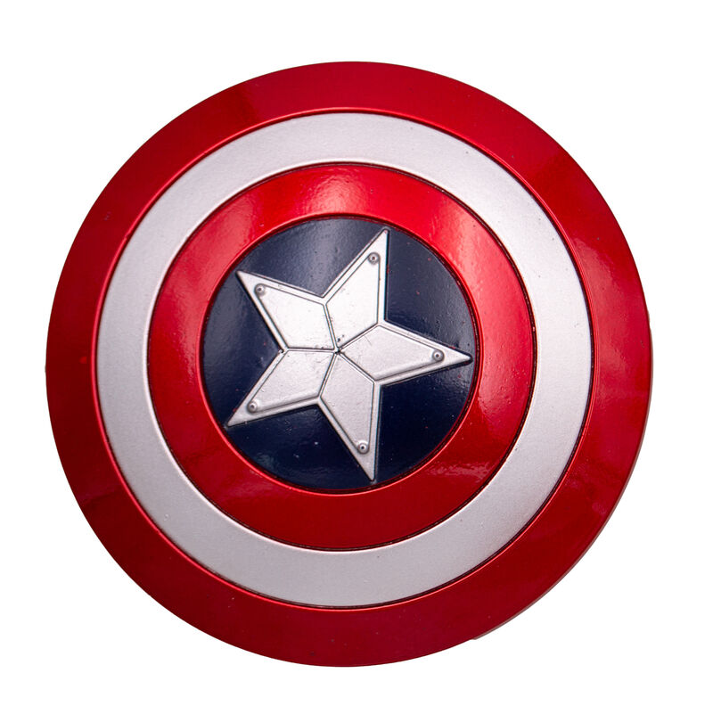 Colgante llavero escudo capitán américa. réplica no oficial 10 cm Frikytopia