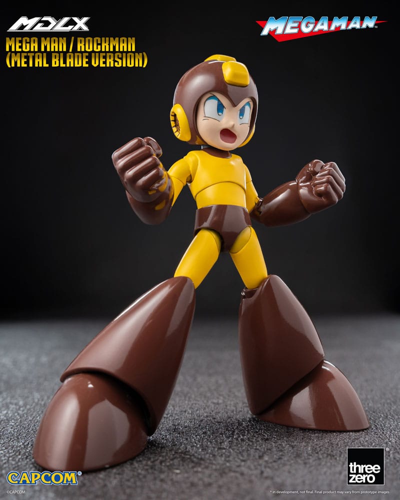 Mega Man Figura MDLX Mega Man / Rockman (Metal Blade Version) 10 cm