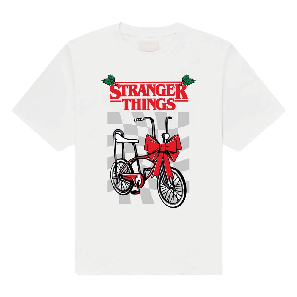 Stranger Things Camiseta Christmas Bike talla XL