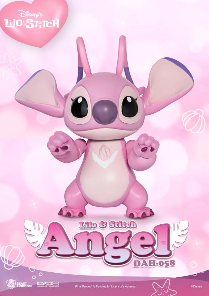 Disney Figura Dynamic 8ction Heroes 1/9 Angel (Lilo & Stitch) 16 cm