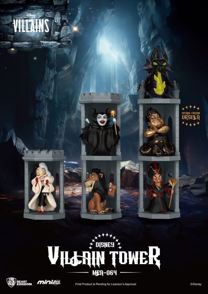 Disney Villains Figuras Mini Egg Attack Blind Villain Tower Box series 12 cm (6)