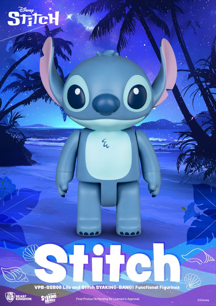 Lilo & Stitch Syaking Bang Hucha de vinilo Stitch 30 cm Frikytopia