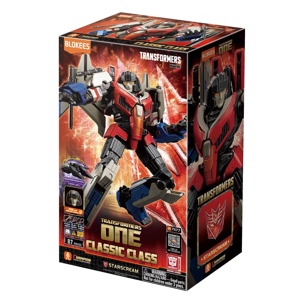Transformers Maqueta Blokees Classic Class 16 Starsream Frikytopia