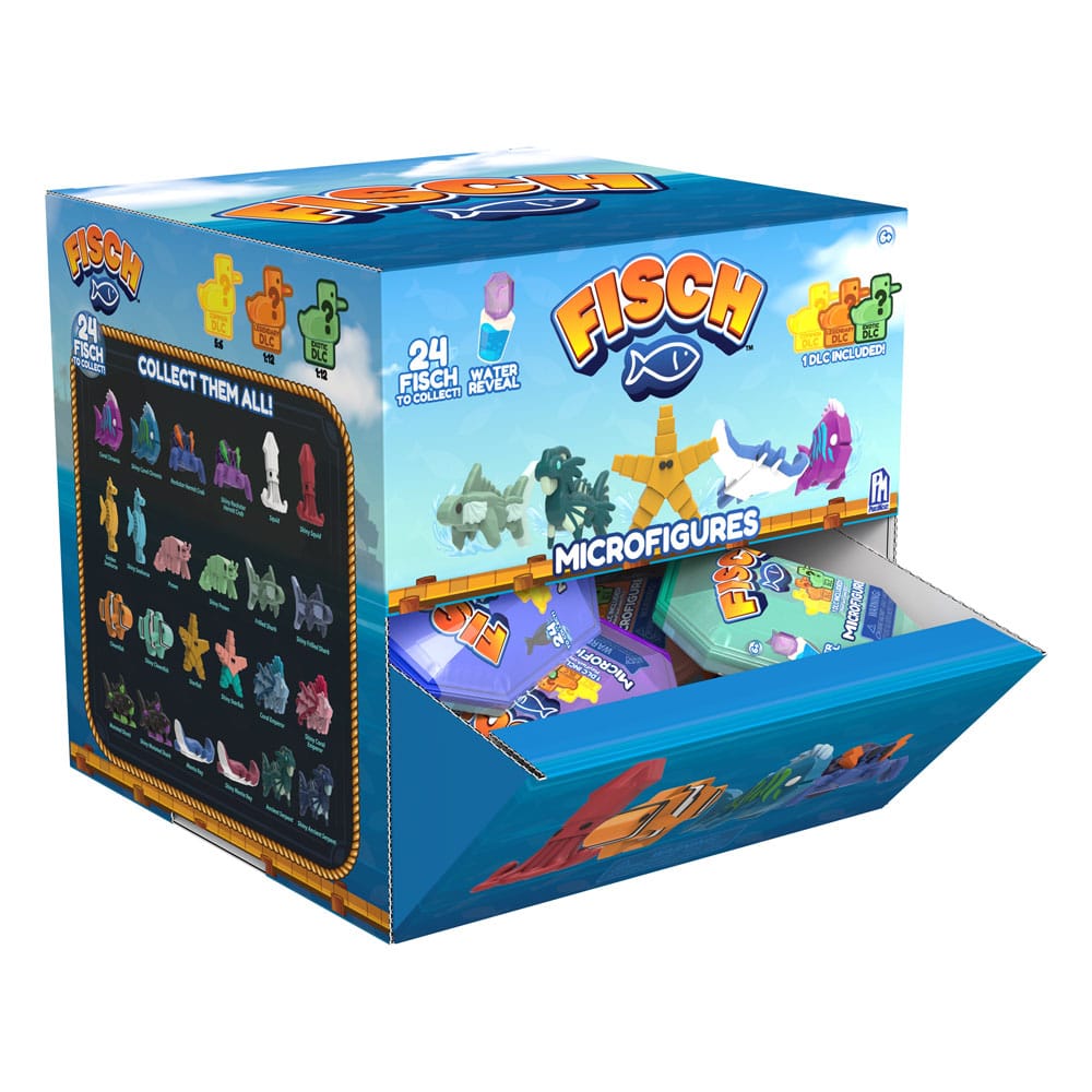 Fisch Minifiguras 5 cm Expositor (24) Frikytopia