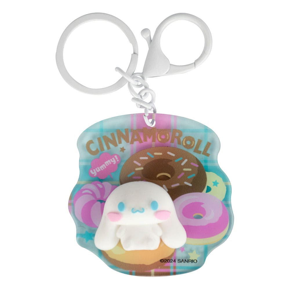 Sanrio Llavero 3D acrílico Cinnamoroll Frikytopia
