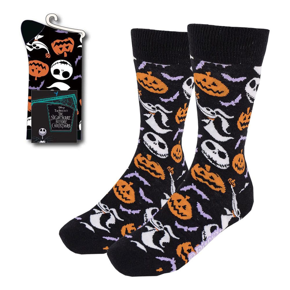 Pesadilla antes de Navidad Calcetines Patchwork 38-45 Frikytopia
