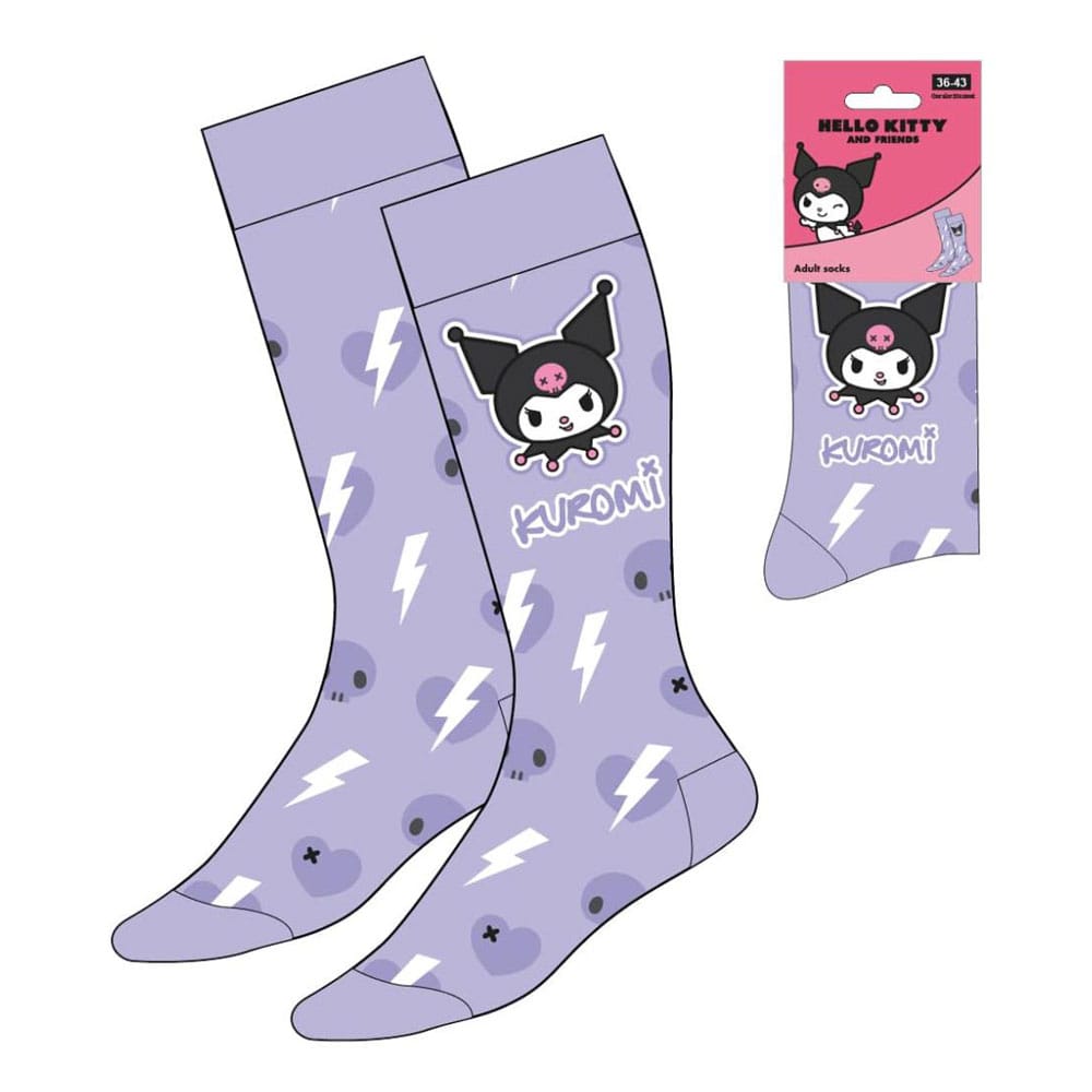 Sanrio Calcetines Kuromi Purple 36-43 Frikytopia