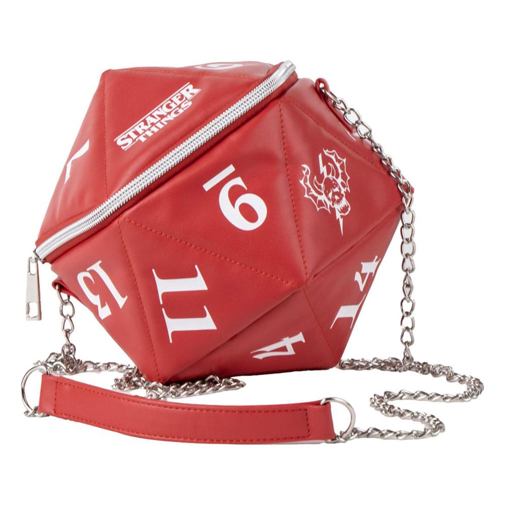 Mala de couro sintético Stranger Things D&D Dice Frikytopia