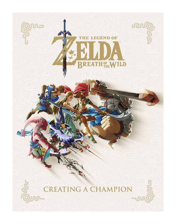 Legend of Zelda Breath of the Wild Artbook Creating A Champion *INGLÉS*