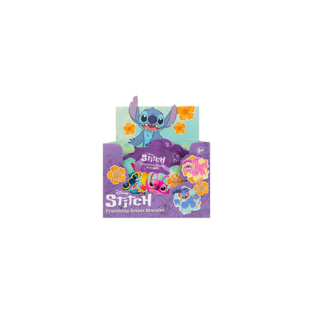 Lilo & Stitch Friendship-Eraser-Bracelets Display (12) Frikytopia