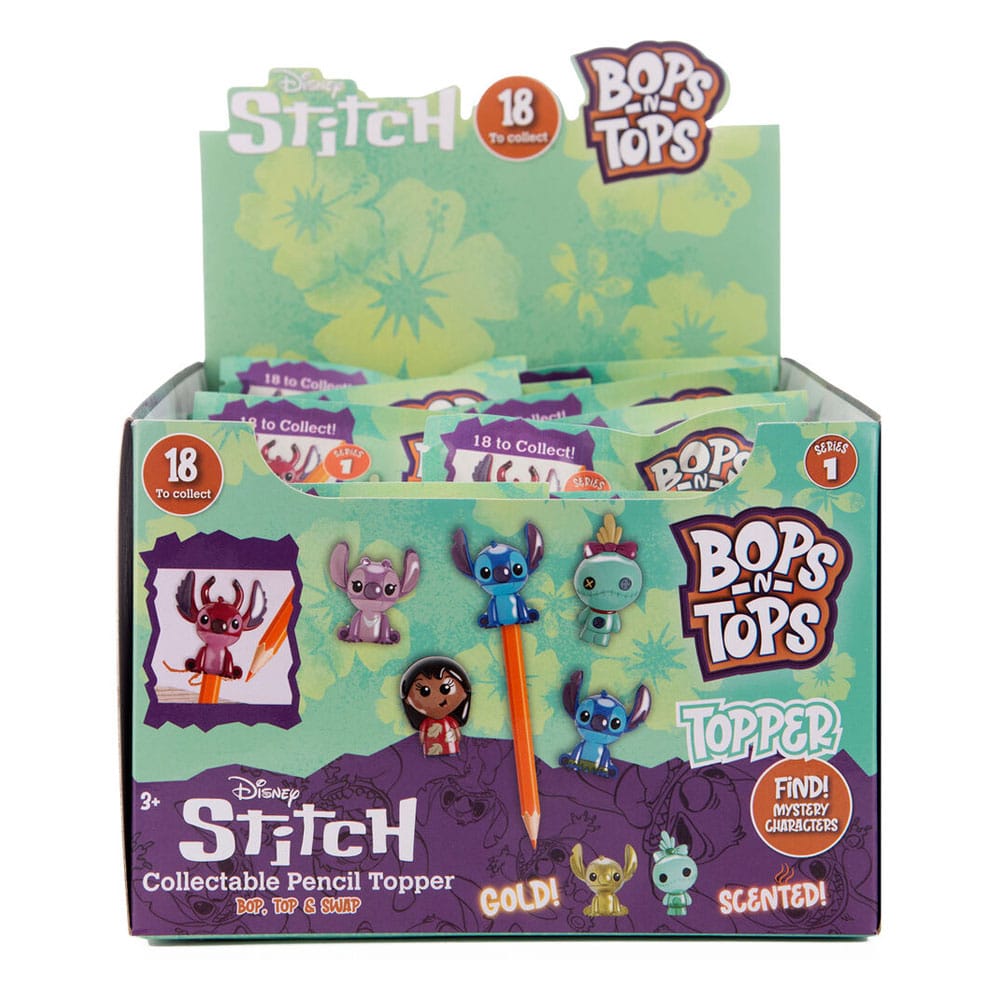 Lilo & Stitch Figuras para lápices Display (12) Frikytopia