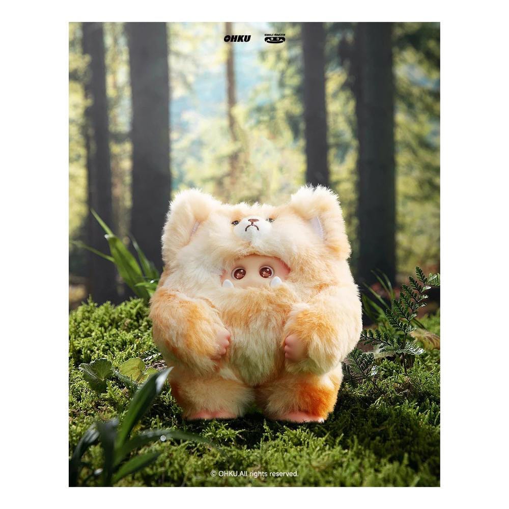 Giggle Monster Llaveros de Peluche 11 cm Furry Forest Series Exspositor (6)