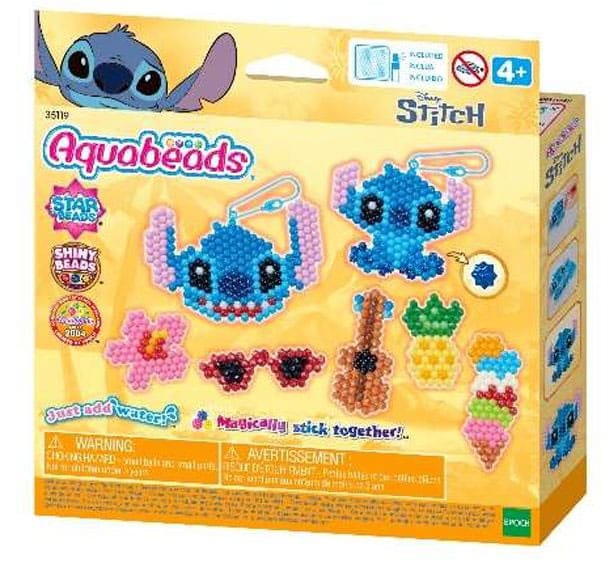 Stitch Aquabeads Kit de manualidades para llavero Frikytopia