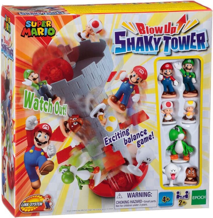 Super Mario juego Blow Up! Shaky Tower Frikytopia