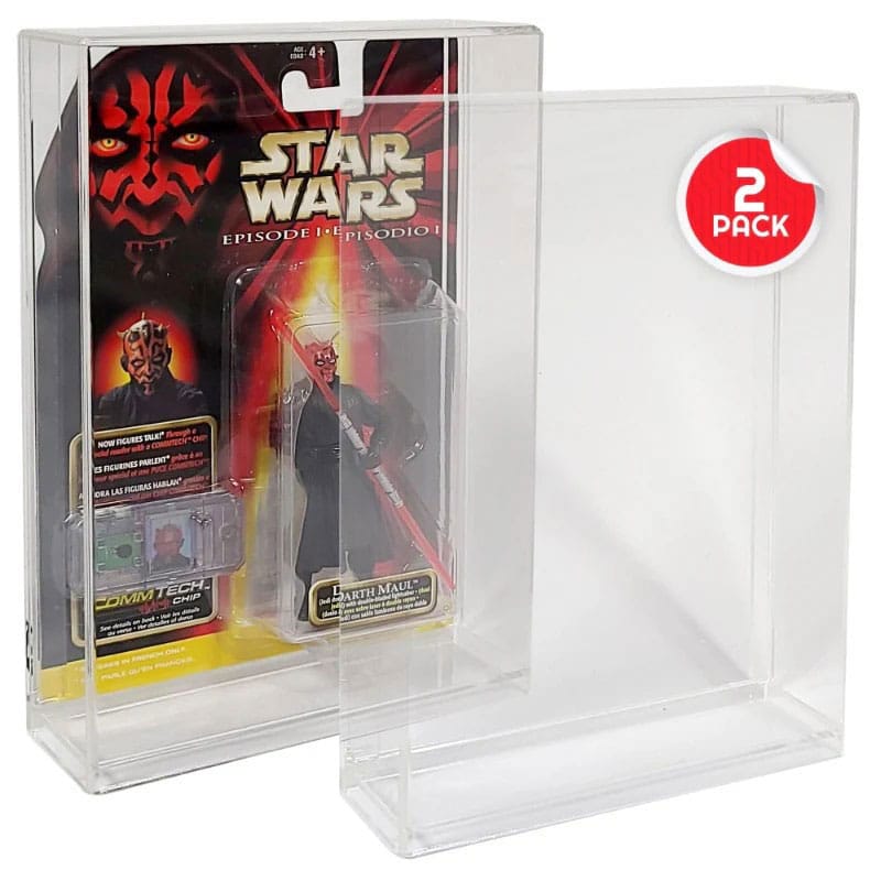 Evoretro pack de 2 Displays Acrílico para figuras articuladas Frikytopia