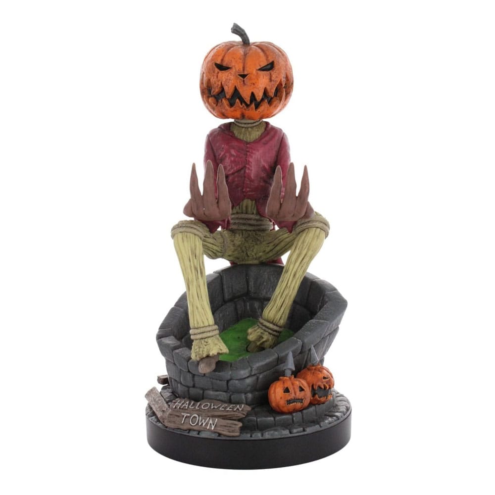 The Nightmare Before Christmas soporte para mando y teléfono Jack Pumpkin Cable Guys 21 cm Frikytopia