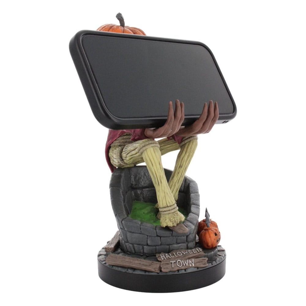 The Nightmare Before Christmas Soporte para Mando y Teléfono Jack Pumpkin Cable Guys 21 cm