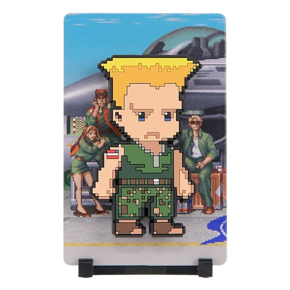 Street Fighter 2 FiGGYZ Figura Coleccionable Magnética Guile 11 cm Frikytopia
