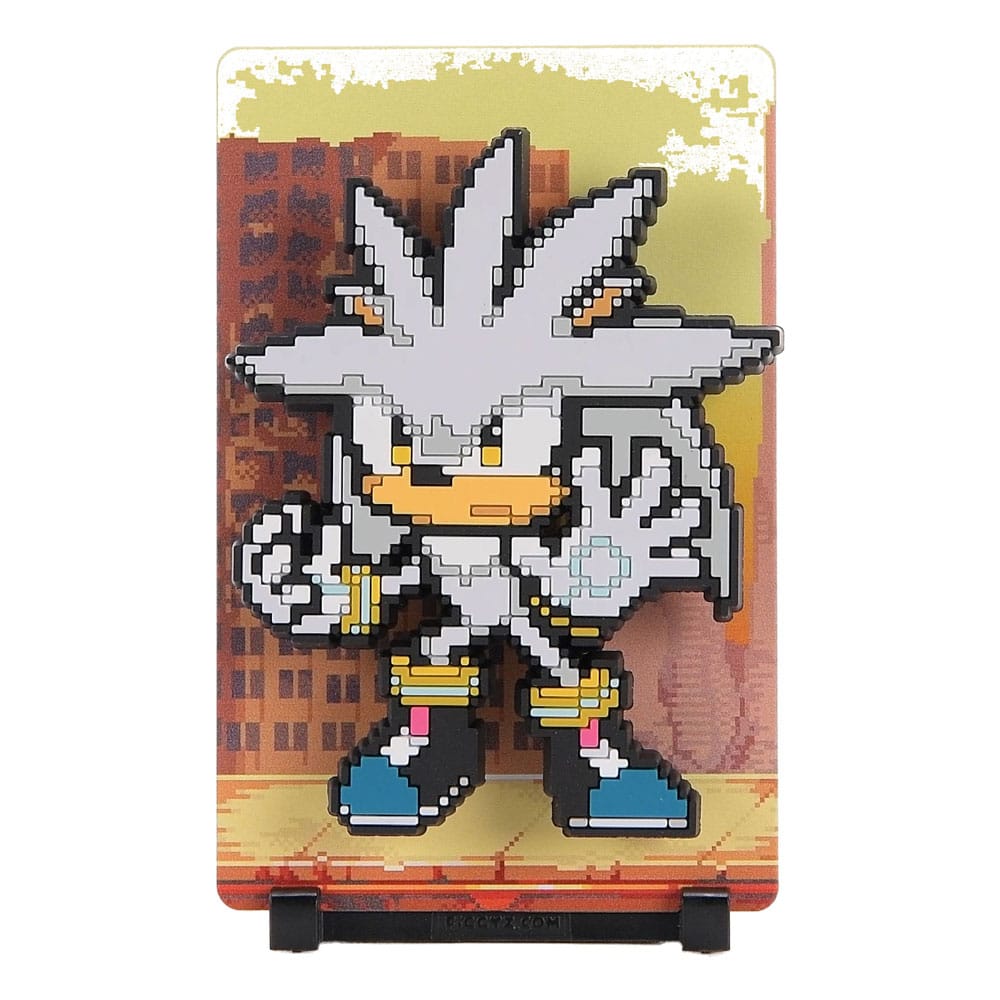 Sonic the Hedgehog (Modern) FiGGYZ Figura Coleccionable Magnética Silver 11 cm Frikytopia