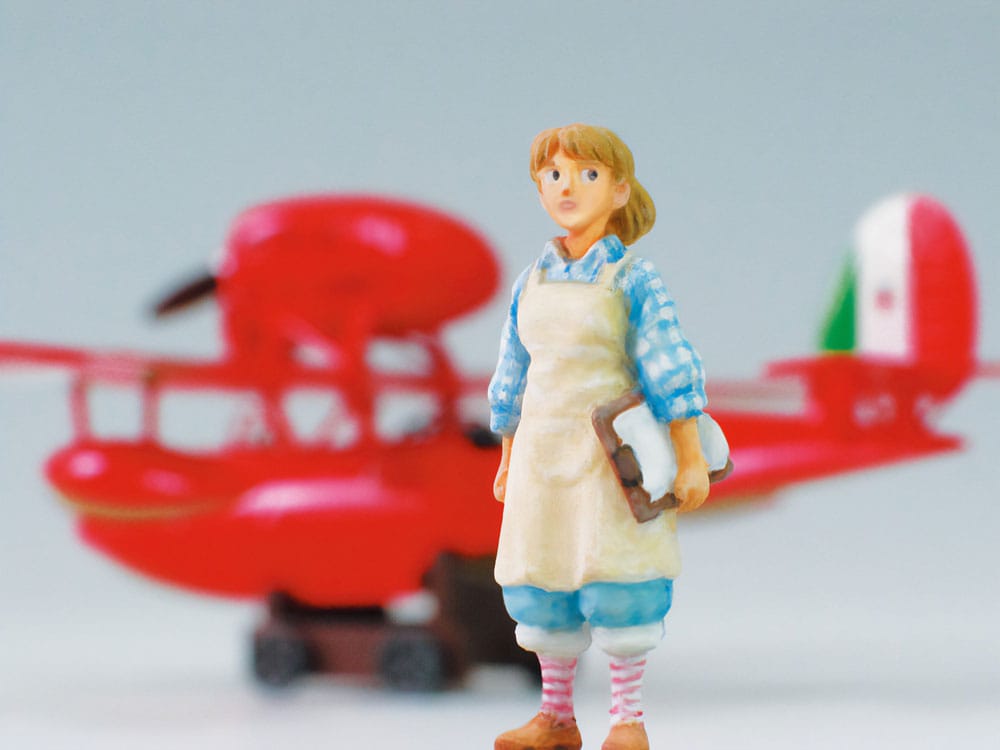 Porco Rosso Kit de modelo com figura 1/72 Savoia S.21F Versão 2 e Fio Frikytopia
