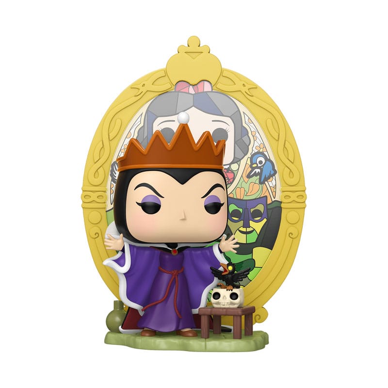 Disney Villians POP! Deluxe Vinyl Figura Evil Queen(Glass) 9 cm Frikytopia