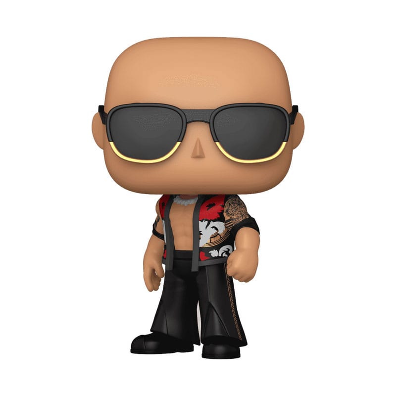 WWE POP! Vinyl Figura The Rock- Final Boss (WrestleMania 40) 9 cm Frikytopia