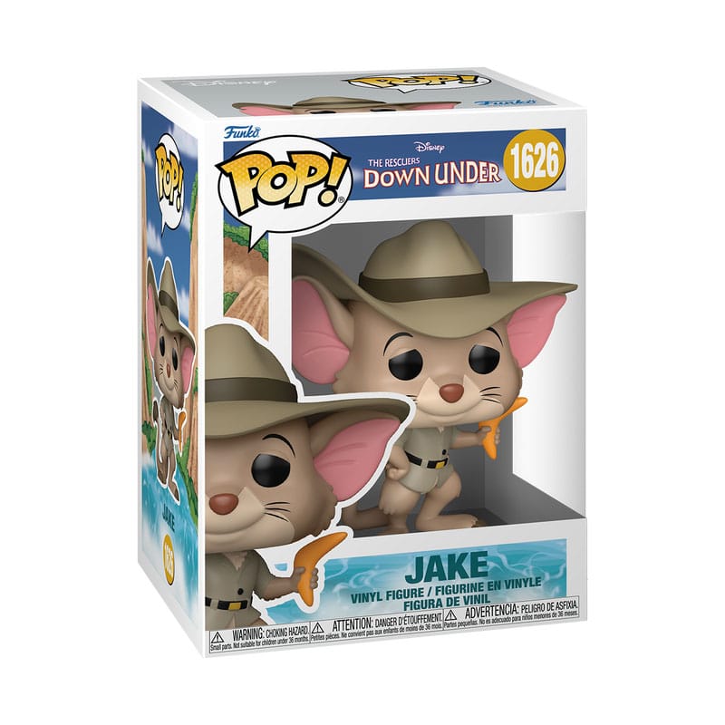 Funko Pop! Bernardo y Bianca en Cangurolandia Vinyl Jake — DISNEY
