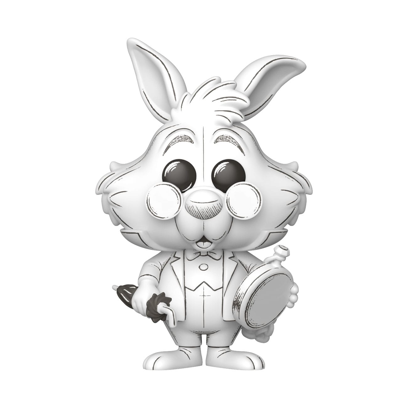 Disney POP! Vinyl Figura Sketched- White Rabbit 9 cm