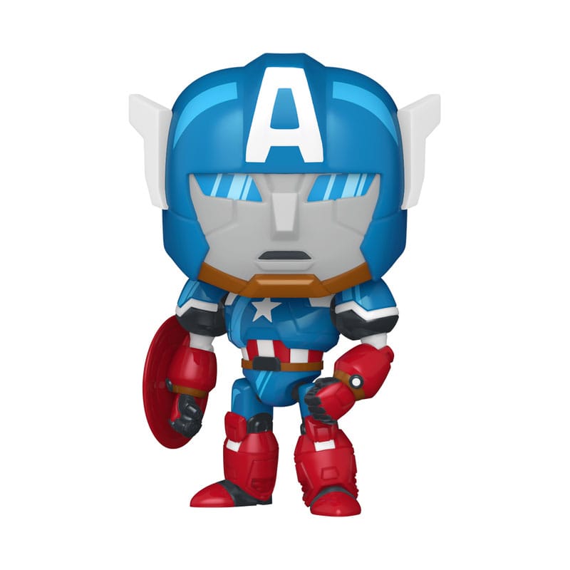 ¿Qué pasaría si...? Figura POP! Vinyl Captain America 9 cm