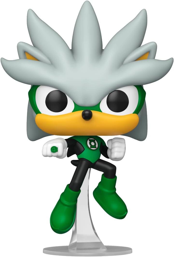 DC's Justice League and Sonic the Hedgehog POP! Movies Vinyl Figuren Silver/GL 9 cm Frikytopia