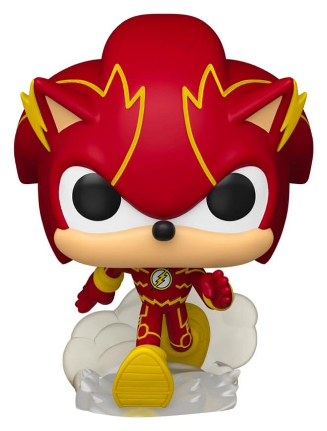 DC x Sonic the Hedgehog POP! Heroes Vinyl Figura Sonic as The Flash 9 cm Frikytopia