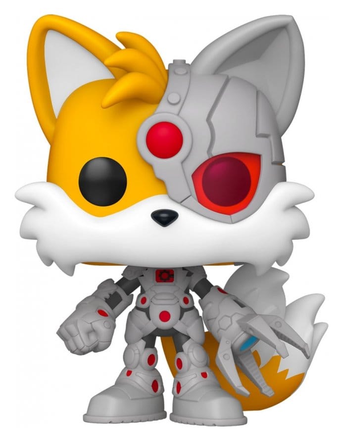 DC x Sonic the Hedgehog POP! Heroes Vinyl Figura Tails as Cyborg 9 cm Frikytopia