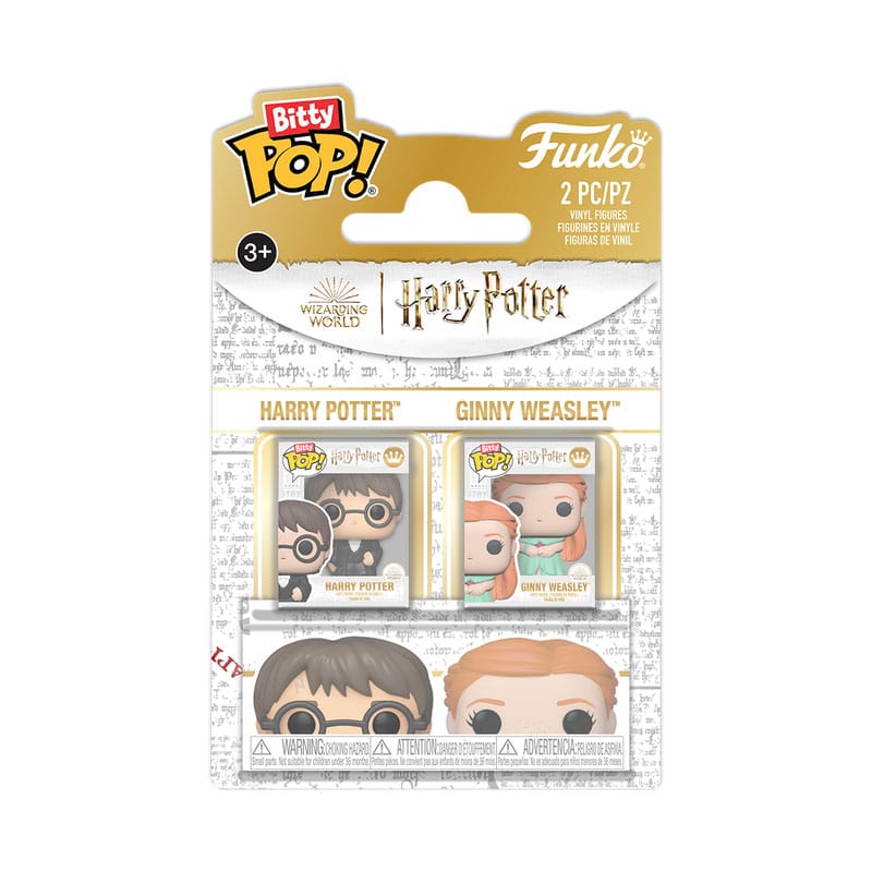 Harry Potter Pack de 2 Figuras Bitty POP! Vinyl Harry & Ginny 2,5 cm Frikytopia