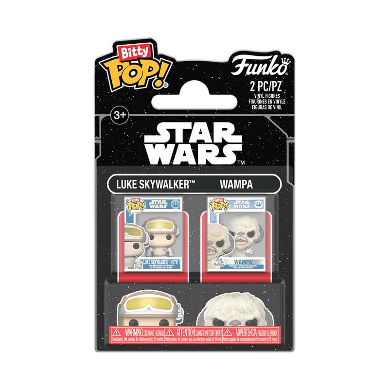 Funko Pop!: Episodio V - El Imperio contraataca Pack de 2 Figuras Bitty Vinyl L&W 2, — STAR WARS Frikytopia