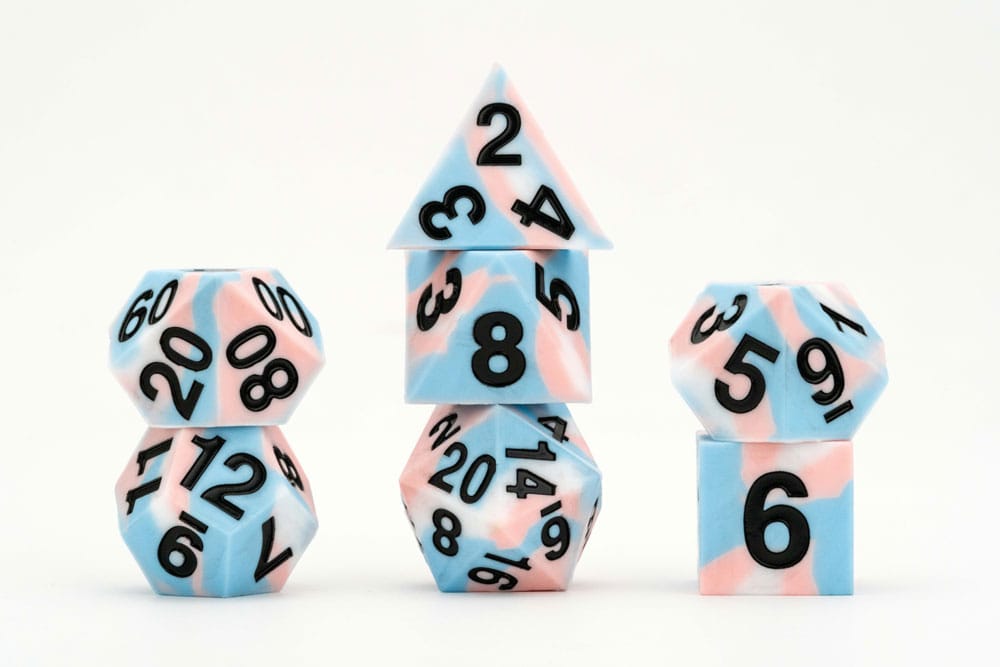 MDG Pack de Dados Pride Transgender Flag Frikytopia