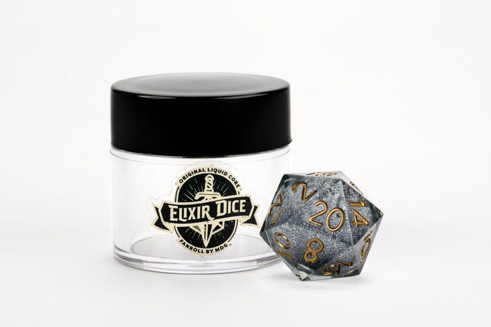 FanRoll Liquid Core Dados Vanishing Oil d20 Elixir (1) Frikytopia