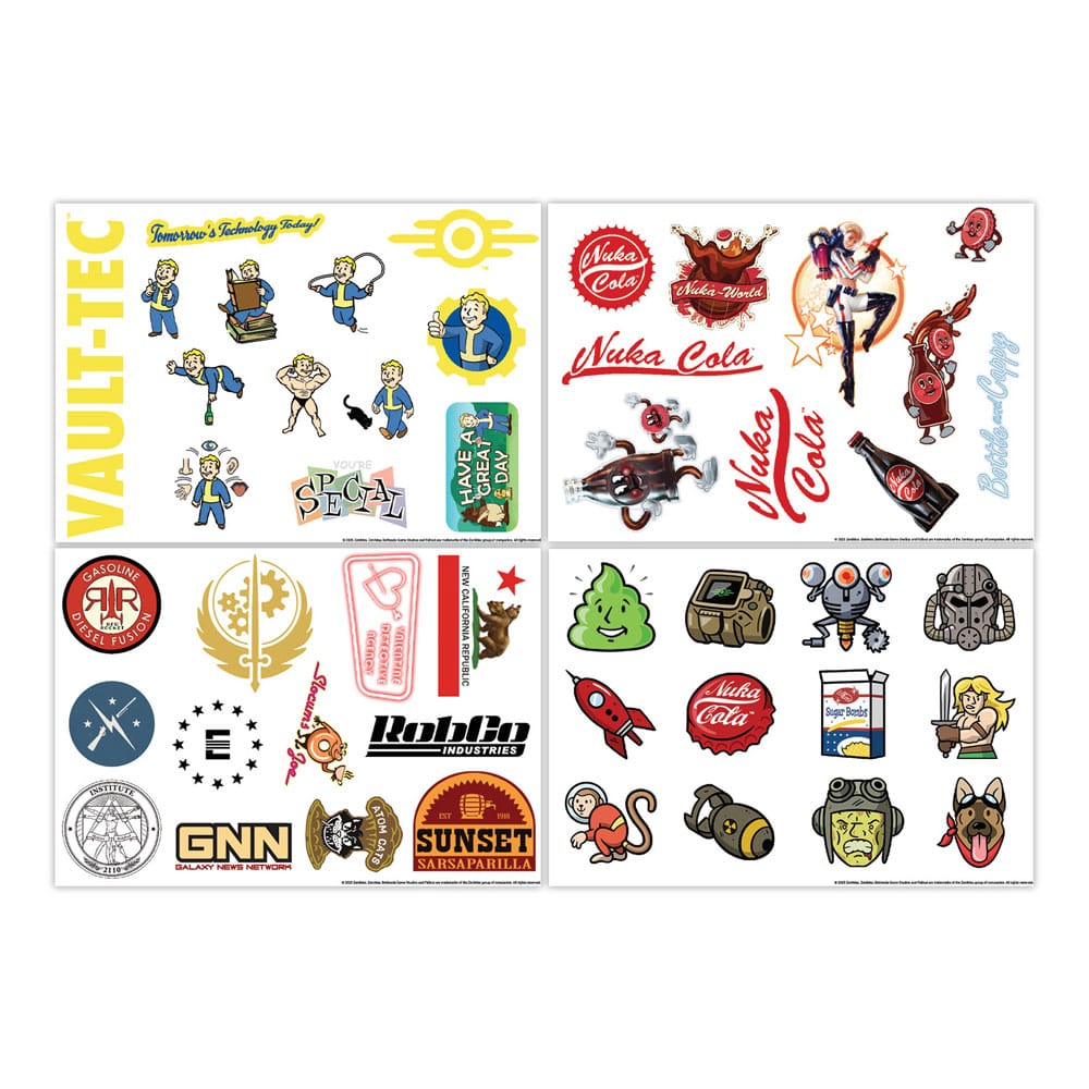 Fallout Pegatina Tech Frikytopia
