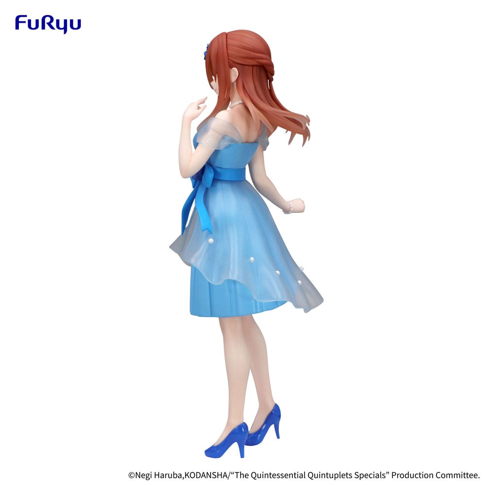 The Quintessential Quintuplets Estatua PVC Trio-Try-iT Nakano Miku Pastel Dress Ver. 21 cm