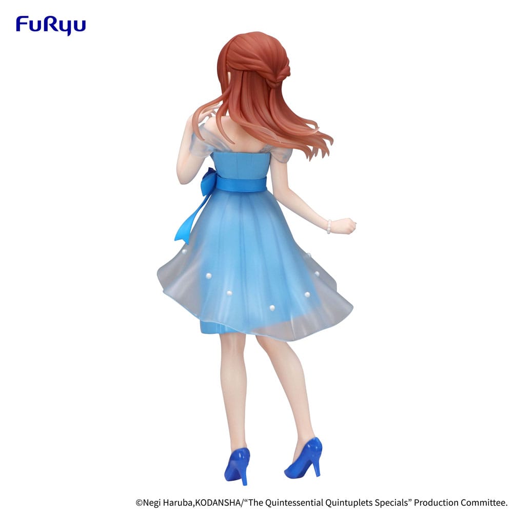 The Quintessential Quintuplets Estatua PVC Trio-Try-iT Nakano Miku Pastel Dress Ver. 21 cm