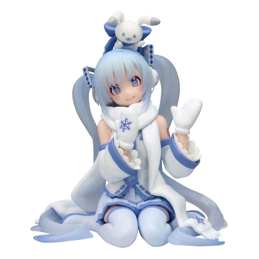 Hatsune Miku Estatua PVC Noodle Stopper Snow Miku Sky Town 10th Ver. 10 cm Frikytopia