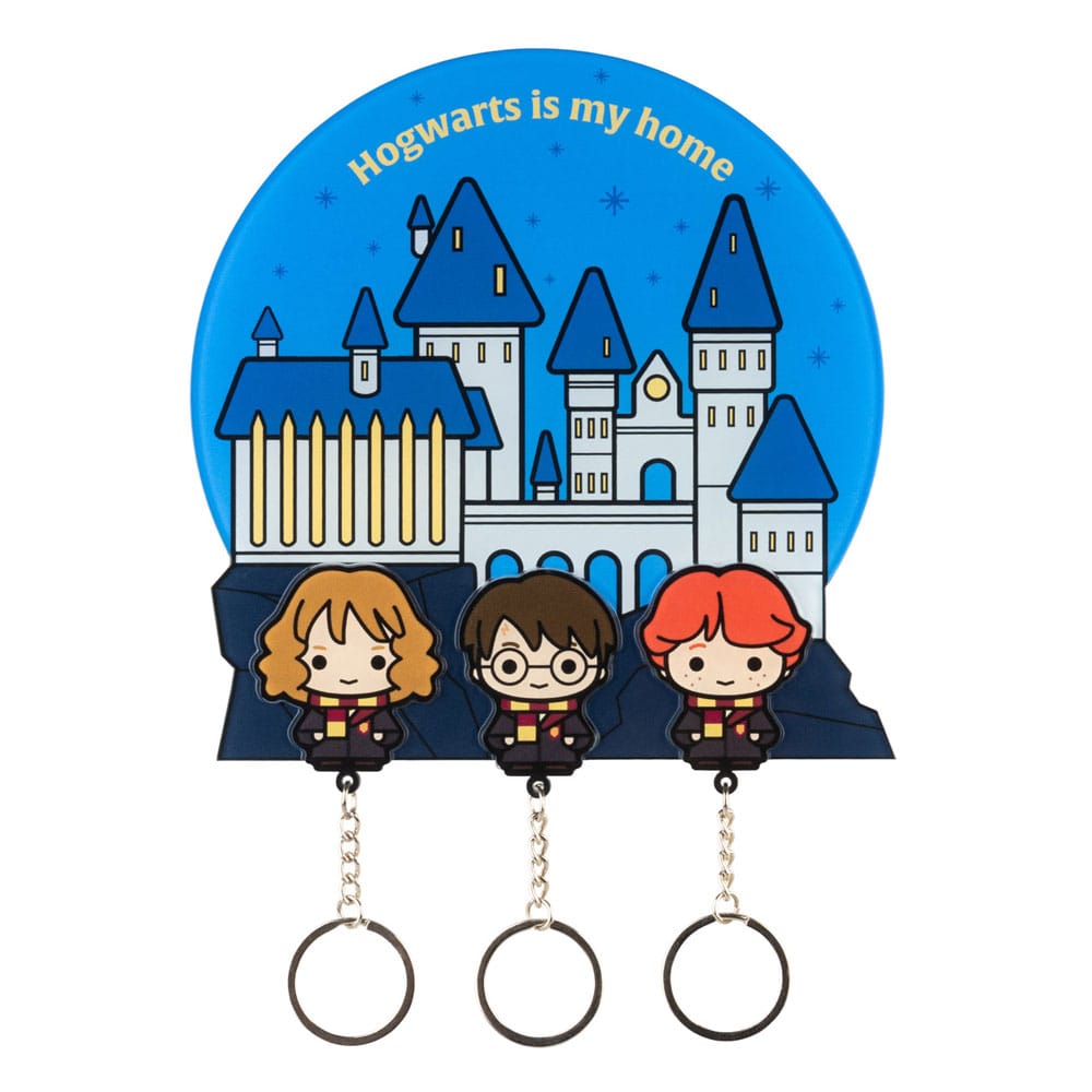 Harry Potter Tablero para llaves incl. 3 llaveros Frikytopia